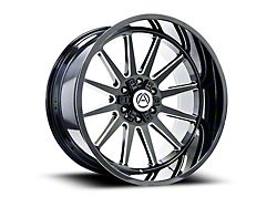 Artem SENECA Gloss Black Milled 6-Lug Wheel; 22x10; -19mm Offset (17-24 Titan)