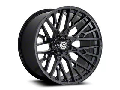 Artem TRIDENT Gloss Black 6-Lug Wheel; 26x12; -44mm Offset (16-24 Titan XD)