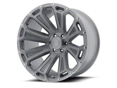 Asanti Cleaver Titanium Brushed 6-Lug Wheel; 20x10; -12mm Offset (24-25 Tacoma)