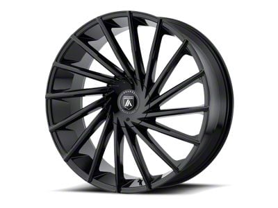 Asanti Matar Gloss Black 6-Lug Wheel; 20x8.5; 30mm Offset (24-25 Tacoma)