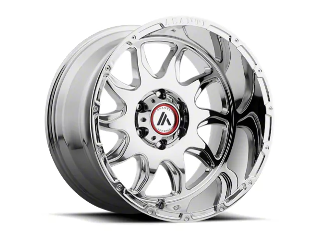 22 Ballistic Rims Asanti Toyota 4-Runner Ballistic Chrome 6-Lug Wheel; 22x12; -44mm ...