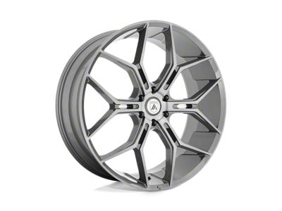 Asanti Monarch Truck Titanium Brushed 6-Lug Wheel; 26x10; 35mm Offset (22-25 Bronco Raptor)