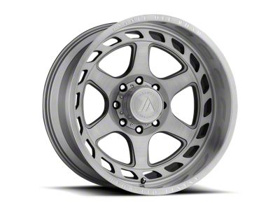Asanti Anvil Titanium Brushed Wheel; 20x12; -44mm Offset (18-25 Jeep Wrangler JL)