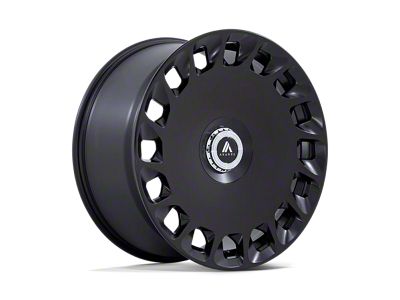 Asanti Aristocrat Matte Black Wheel; 22x10.5; 45mm Offset (97-06 Jeep Wrangler TJ)