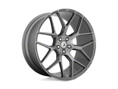 Asanti Dynasty Titanium Brushed Wheel; 20x10.5; 38mm Offset (97-06 Jeep Wrangler TJ)