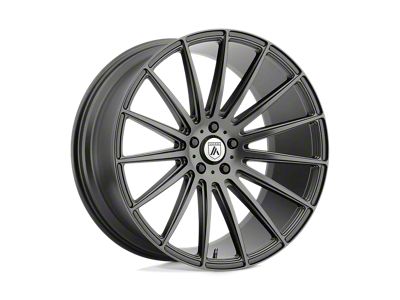 Asanti Polaris Matte Graphite Wheel; 20x10.5; 38mm Offset (87-95 Jeep Wrangler YJ)