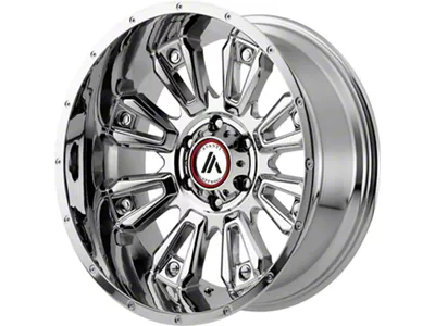 Asanti Blackhawk Chrome 6-Lug Wheel; 20x12; -44mm Offset (16-24 Titan XD)