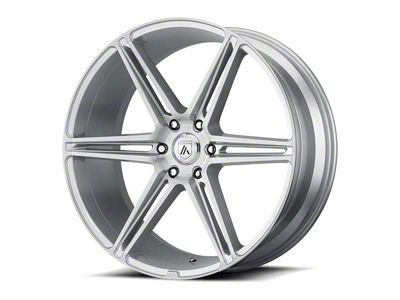 Asanti Alpha 6 Brushed Silver 6-Lug Wheel; 22x10; 30mm Offset (22-25 Tundra)