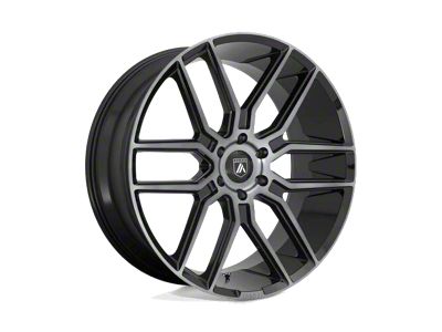 Asanti Baron Gloss Black with Gray Tint 6-Lug Wheel; 22x9.5; 30mm Offset (22-25 Tundra)