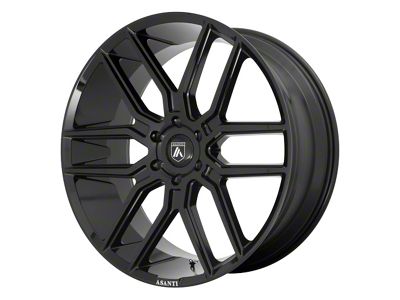Asanti Baron Gloss Black 6-Lug Wheel; 22x9.5; 30mm Offset (22-25 Tundra)