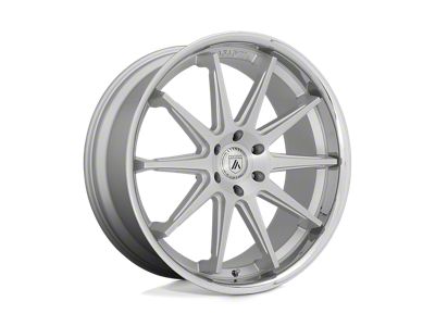 Asanti Emperor Brushed Silver with Chrome Lip 6-Lug Wheel; 22x10; 30mm Offset (22-25 Tundra)