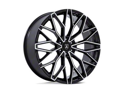 Asanti Mogul 6 Gloss Black with Machined Face 6-Lug Wheel; 22x9.5; 25mm Offset (22-25 Tundra)