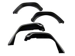 Rough Country Suspension WF1 Fender Flares; OE Black (18-25 Jeep Wrangler JL)