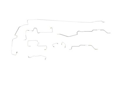 Stainless Steel Brake Line Kit (1997 Jeep Wrangler TJ w/ ABS)