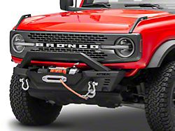 Attica 4x4 Terra Series Modular Front Bumper; Textured Black (21-25 Bronco, Excluding Raptor)