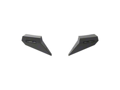 Attica 4x4 Terra Series Modular Front Bumper Wings; Textured Black (21-25 Bronco, Excluding Raptor)