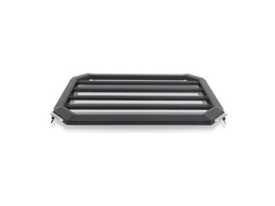 Attica 4x4 Frontier Series Roof Rack with 4 Corner Lights; Black (20-25 Jeep Gladiator JT w/ Hard Top)
