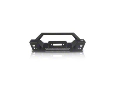 Attica 4x4 Frontier Series Modular Front Bumper; Textured Black (18-25 Jeep Wrangler JL)