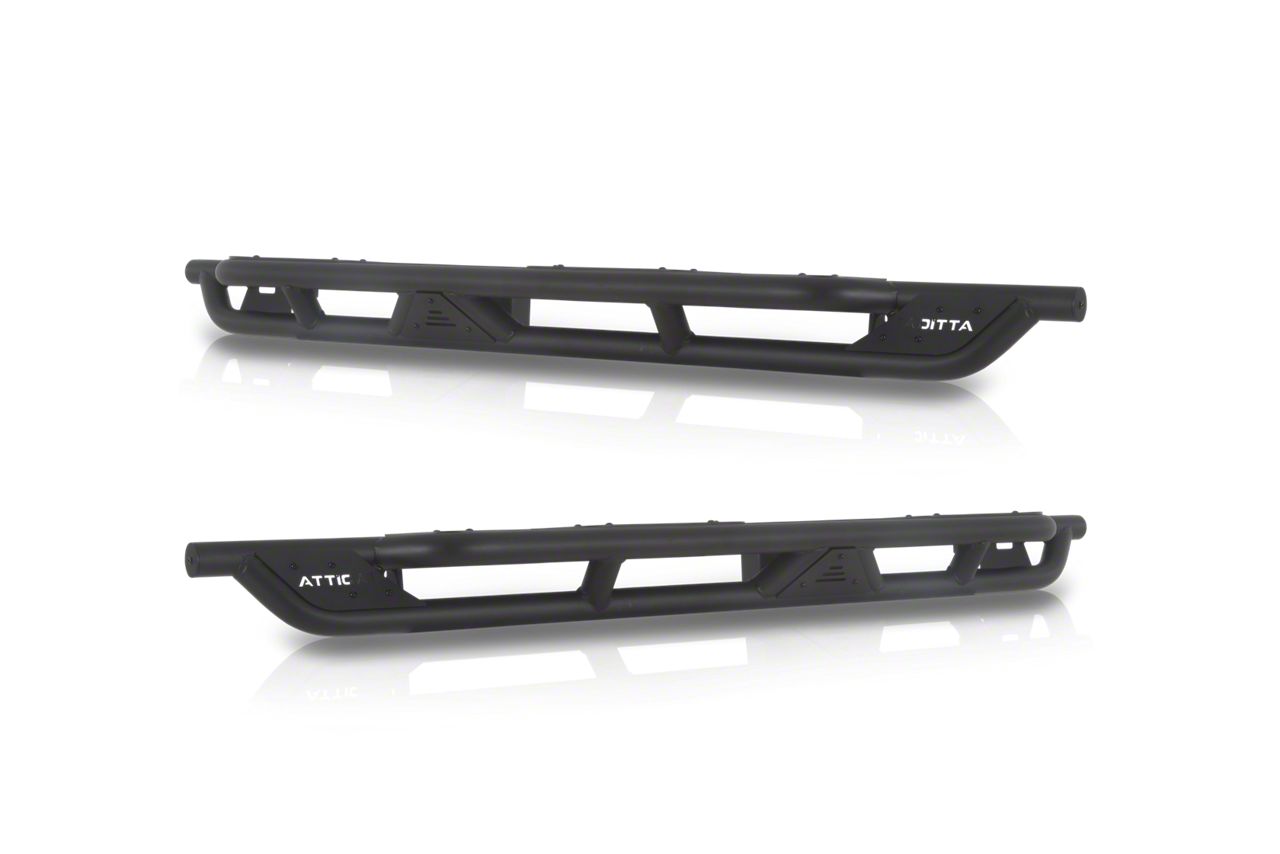 Go Rhino Jeep Wrangler RB10 Running Boards with Drop Steps Go Rhino Jeep Wrangler RB10 Running Boards with Drop Steps