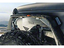 Attica 4x4 Terra Series Inner Fenders; Silver Aluminum (18-25 Jeep Wrangler JL)