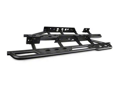 Attica 4x4 Apex Series Rock Sliders; Textured Black (16-23 Tacoma Double Cab)