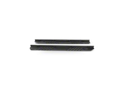 Attica 4x4 Frontier Series Running Boards; Textured Black (16-23 Tacoma Double Cab)