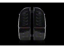 Attica 4x4 Rogue Series LED Tail Lights; Black Housing; Red Lens (16-23 Tacoma)