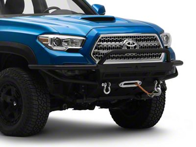 Attica 4x4 Terra Series Hybrid Front Bumper; Textured Black (16-23 Tacoma)
