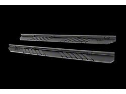 Attica 4x4 Frontier Series Running Boards; Textured Black (22-25 Tundra CrewMax)