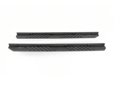Attica 4x4 Frontier Series Running Boards; Textured Black (22-25 Tundra CrewMax)