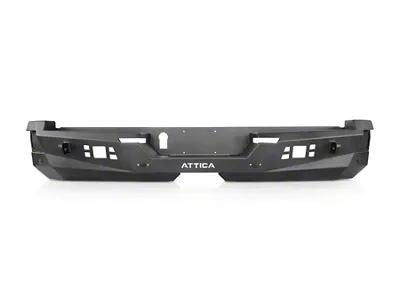 Attica 4x4 Terra Series Rear Bumper; Textured Black (22-26 Tundra)