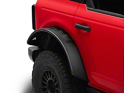 Attica 4x4 Frontier Series Fender Flares; Rear; Textured Black (21-25 Bronco)