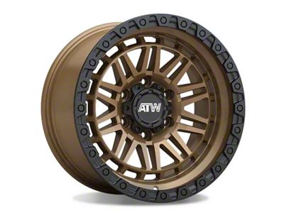 ATW Off-Road Wheels Yukon Satin Sand Bronze 6-Lug Wheel; 17x9; 0mm Offset (25-26 4Runner)