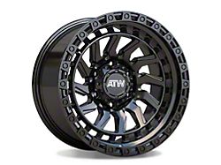 ATW Off-Road Wheels Culebra All Satin Black 6-Lug Wheel; 17x9; -12mm Offset (21-26 Bronco, Excluding Raptor)