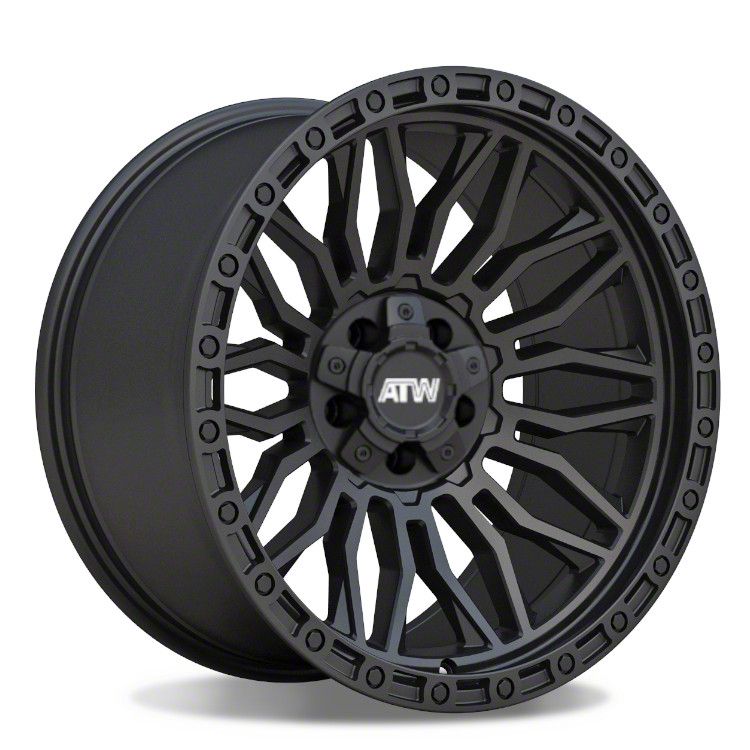 ATW Off-Road Wheels Bronco Sport Nile All Satin Black 5-Lug