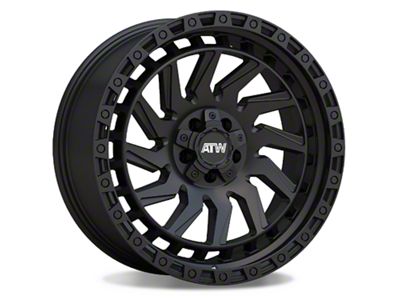 ATW Off-Road Wheels Culebra All Satin Black Wheel; 20x10; -18mm Offset (93-98 Jeep Grand Cherokee ZJ)