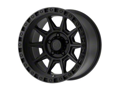 ATX Series Ax202 Cast Iron Black 6-Lug Wheel; 18x9; 0mm Offset (22-26 Bronco Raptor)