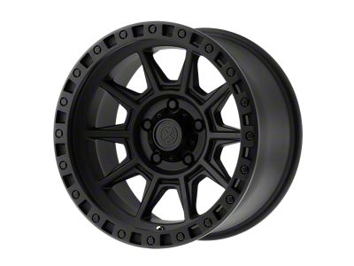 ATX Series AX202 Cast Iron Black Wheel; 17x9; -12mm Offset (76-86 Jeep CJ7)