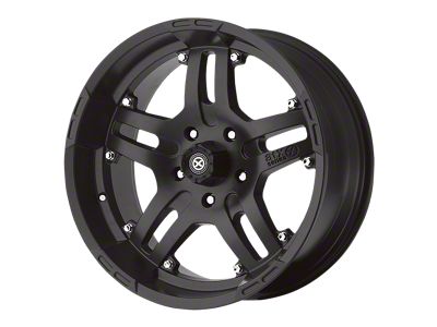 ATX Series Artillery Cast Iron Black Wheel; 20x9; -12mm Offset (18-25 Jeep Wrangler JL)