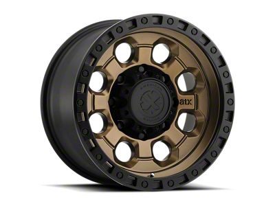ATX Series AX201 Matte Bronze with Black Lip 6-Lug Wheel; 18x9; 0mm Offset (22-25 Tundra)