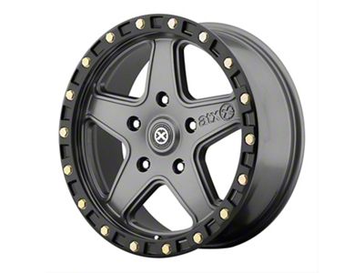 ATX Series Ravine Matte Gray with Black Reinforcing 6-Lug Wheel; 20x10; -24mm Offset (22-25 Tundra)