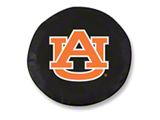 Auburn University Spare Tire Cover; Black (66-18 Jeep CJ5, CJ7, Wrangler YJ, TJ & JK)