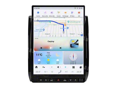 AUCAR 14.40-Inch T-Style Radio GPS Navigation (05-15 Tacoma)
