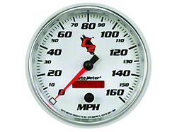 Auto Meter C2 Series 5-Inch Programmable Speedometer; 0-160 MPH (Universal; Some Adaptation May Be Required)