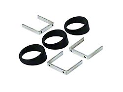 Auto Meter 3-Piece Angle Ring Gauge Mounts; Black; 2-1/16-Inch (Universal; Some Adaptation May Be Required)
