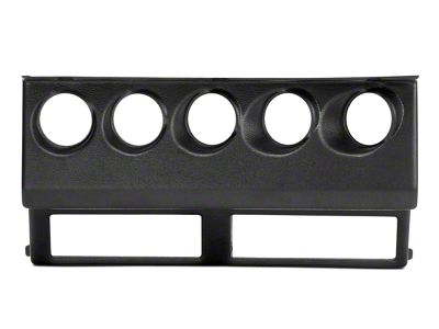 Auto Meter Direct Fit Dash Panel 5-Gauge Mount (87-95 Jeep Wrangler YJ)