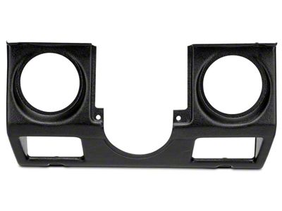 Auto Meter Direct Fit Dash Panel Tachometer/Speedometer Gauge Mount (87-95 Jeep Wrangler YJ)