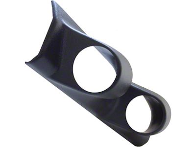 Auto Meter A-Pillar Dual Gauge Pod Mount; 2-1/16 Inch (88-01 Jeep Cherokee XJ)