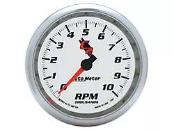 Auto Meter C2 Series 3-3/8-Inch In-Dash Tachometer; 0-10000 RPM (Universal; Some Adaptation May Be Required)