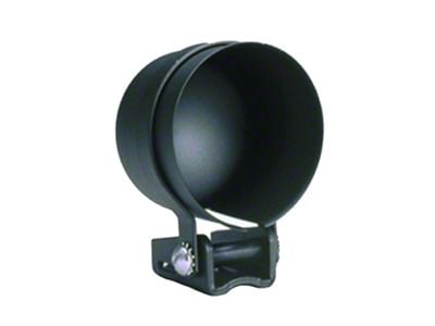 Auto Meter Pedestal Gauge Mount with Black Cup for Electrical Gauges; 2-5/8-Inch (Universal; Some Adaptation May Be Required)